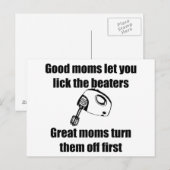 Goede molen laten je de boetjes loslaten. briefkaart (Voorkant / Achterkant)