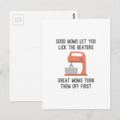 Goede molen laten je de boetjes loslaten. briefkaart (Voorkant / Achterkant)