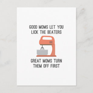 Goede Moms laten je de Beaters lokken Briefkaart