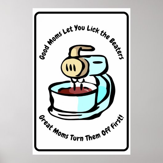 Goede Moms laten je het Poster van Beaters halen (Voorkant)