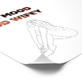 Goede Mood Goede Wifey Printable Wandkunst Foto Afdruk (Hoek)