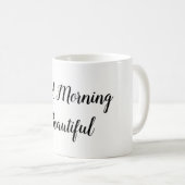 Goede, mooie Typografie Love Quote Koffiemok (Voorkant rechts)