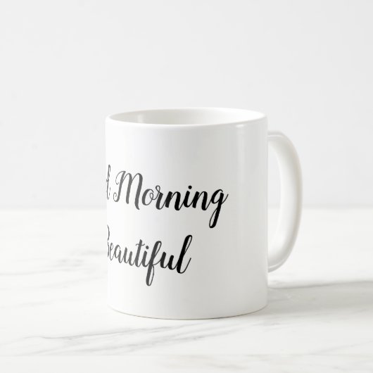 Goede, mooie Typografie Love Quote Koffiemok (Voorkant rechts)