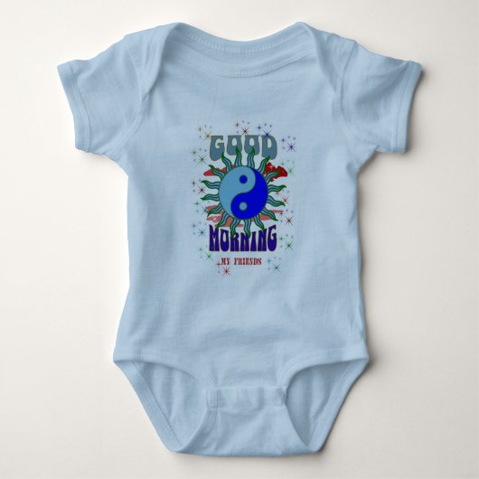 GOEDE MORGEN, Baby-Bodysuit Romper (Voorkant)
