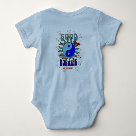 GOEDE MORGEN, Baby-Bodysuit Romper (Achterkant)