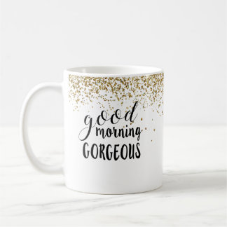 GOEDE MORGEN GORGEOUS Chic Glitter Coffee Mok