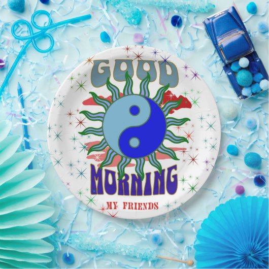 GOEDE MORGEN , PAPIEREN BORD (Feest)