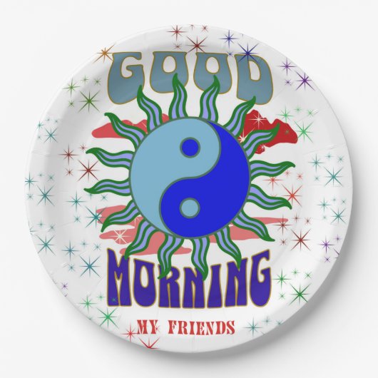 GOEDE MORGEN , PAPIEREN BORD (Voorkant)