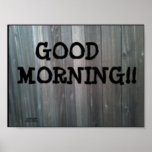 GOEDE MORGEN! POSTER