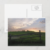 GOEDE MORGEN SUNRISE BRIEFKAART (Voorkant / Achterkant)
