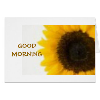 GOEDE MORGEN SUNSHINE