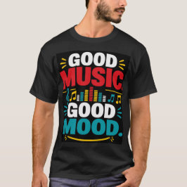 Goede Muziek Goede Stemming T-shirt