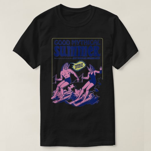 Goede mythische zomer verblijf fris t-shirt (Design voorkant)