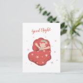 Goede nacht briefkaart (Staand voorkant)