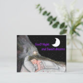 Goede nacht briefkaart (Staand voorkant)