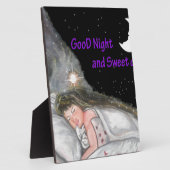 Goede nacht fotoplaat (Zijkant)