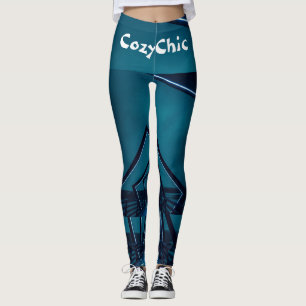 Goede nacht gloed moderne avond Leggings