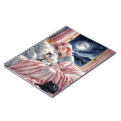 Goede nacht illustratie notitieboek (Linkerzijde)