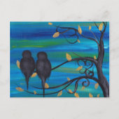 Goede nacht mijn liefde briefkaart (Voorkant)