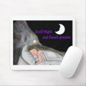 Goede nacht muismat (Met muis)