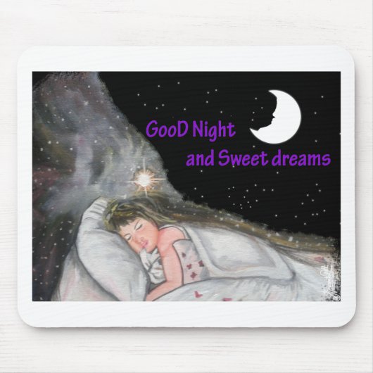 Goede nacht muismat (Voorkant)