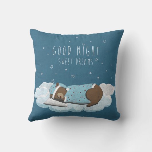 Goede nachtdromen kussen (Achterkant)