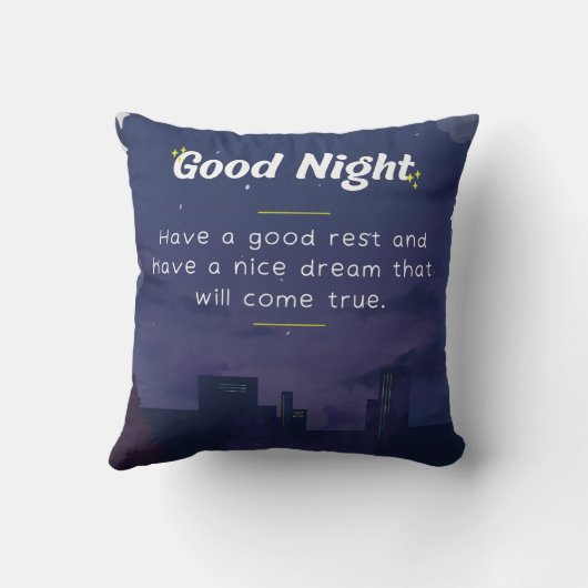 Goede nachtdromen, lui die het Citaat kussen herst (Achterkant)