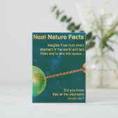 goede natuur briefkaart (Staand voorkant)