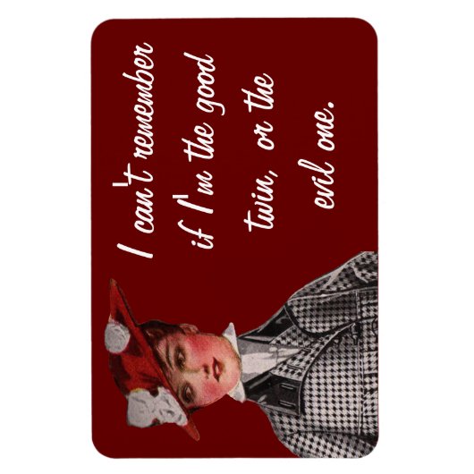 Goede of slechte tweeling magneet (Verticaal)