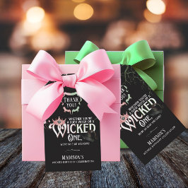 Goede of slechte verjaardag cadeaulabel