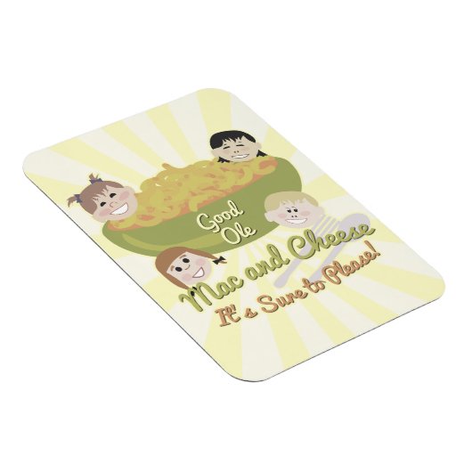 Goede Ole Mac en Cheese Mega magneet (Rechterzijde)