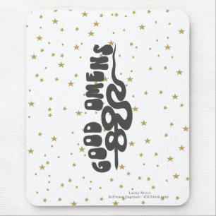 Goede Omens Slang Muismat