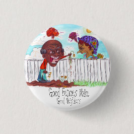 Goede omheiningen maken goede groepen ronde button 3,2 cm