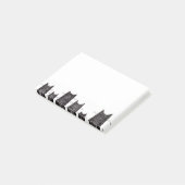 Goede oplaadbare opladers 4 x 3-inch post-it notit post-it® notes (Schuin)