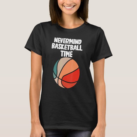 Goede oude Basketball Times T-shirt (Voorkant)