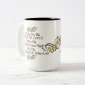 Goede Oude Dagen Mok Humor vrouwen (Voorkant links)