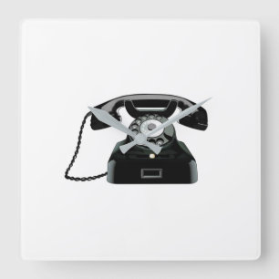 **GOEDE OUDE DAGEN TELEFOON** KLIK VIERKANTE KLOK