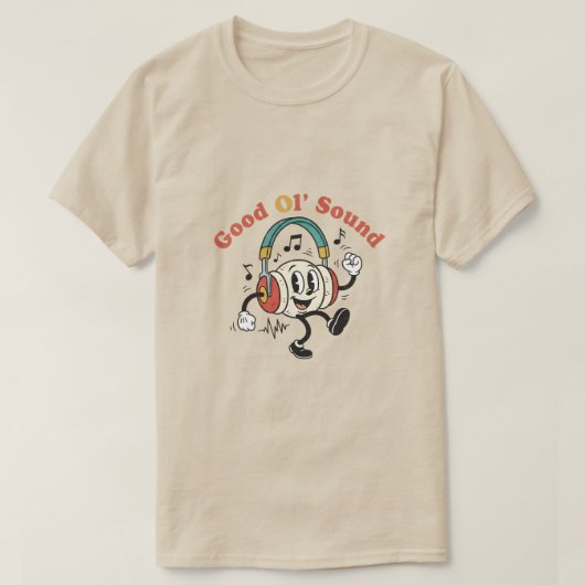 Goede Oude Geluid T-shirt (Design voorkant)