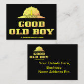Goede Oude Jongen Visitekaartjes (Voorkant / Achterkant)