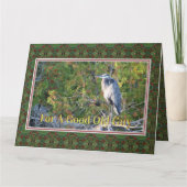 Goede oude kerel Happy Birthday Card Kaart (Voorkant)