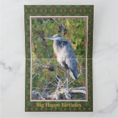 Goede oude kerel Happy Birthday Card Kaart (Binnen)