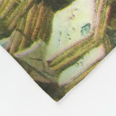 Goede oude kerstman fleece deken (Hoek)