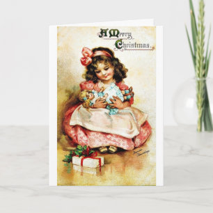 Goede Oude Kerstmis Feestdagen Kaart