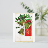 Goede Oude Kerstmis Feestdagenkaart (Staand voorkant)