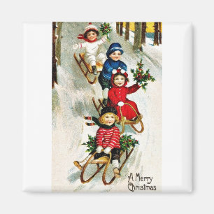 Goede Oude Kerstmis Magneet
