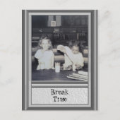 Goede oude tijd briefkaart (Voorkant)