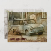Goede oude tijden briefkaart (Voorkant / Achterkant)