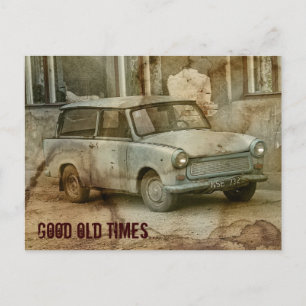Goede oude tijden briefkaart