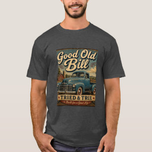Goede Ouwe Bill Grappige Bill Vintage Truck T-shirt