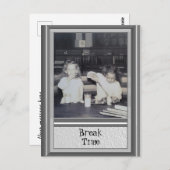 Goede ouwe tijd briefkaart (Voorkant / Achterkant)